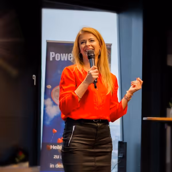 Auf einem Business-Event in Hamburg sprach ich über meine Berufung.