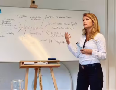 Strategie-Workshop zu Purpose und Identität für das Marketing-Team eines IT-Unternehmens.